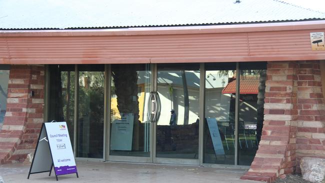 Alice Springs Town Council meetings are held once month in council chambers, Alice Springs. Picture: Gera Kazakov