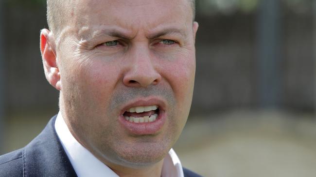 Josh Frydenberg said he remained confident that China would not move to impose trade restrictions or tariffs on iron ore. Picture: Philip Gostelow