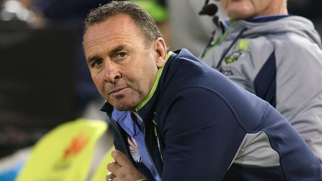 Raiders coach Ricky Stuart has been wheeling and dealing again. Picture Kym Smith