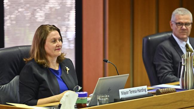 First Ipswich City Council meeting of 2020. Mayor Teresa Harding. Picture: Cordell Richardson