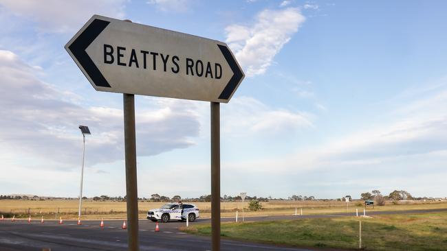 The crash occurred on Beattys Rd. Picture: NCA NewsWire / Ian Currie