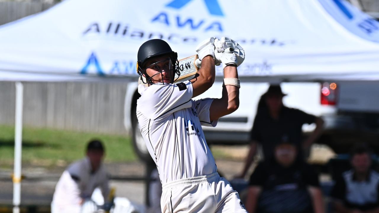 Connor Hangan hit 72 for North Geelong. Picture: Wes Cusworth