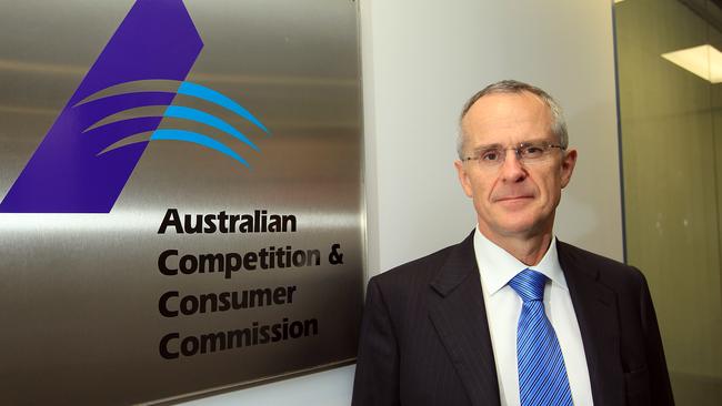 Australian Competition and Consumer Commission (ACCC) chairman Rod Sims