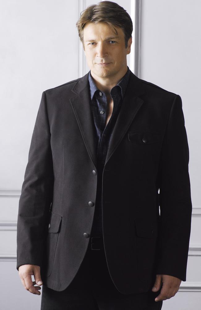 King of the Castle ... Actor Nathan Fillion.