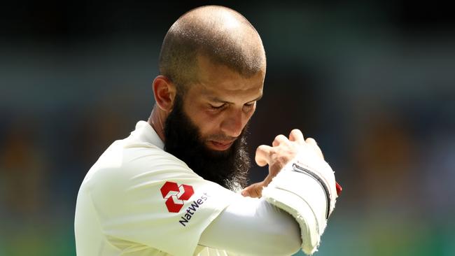 Moeen Ali is battling an injury to his spinning finger.