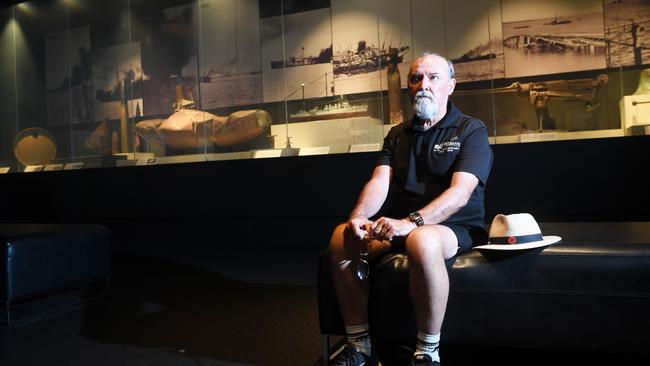 Darwin Military Museum director Norman Cramp reflects on the upcoming anniversary of the Bombing of Darwin. Picture: Katrina Bridgeford