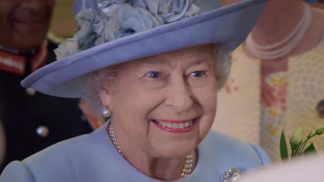 Famous dresses worn by the Queen are on display at Buckingham Palace.