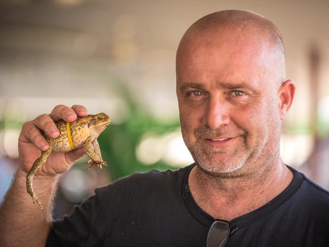 Berry Springs Tavern owner Ian Sloan. Picture: Glenn Campbell.