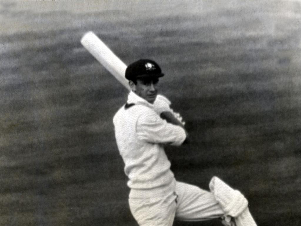 Ian Redpath on his way to 92 in the 1968 Ashes.