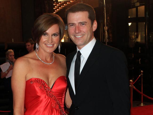 United front: The pair at the 2011 Logie Awards.