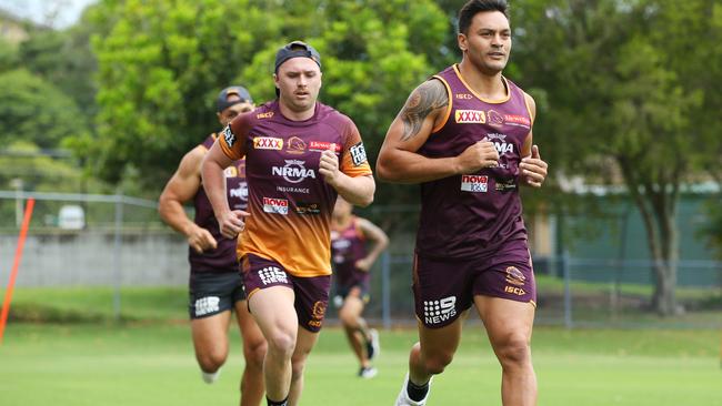 Broncos players are in limbo like everyone else. (Lachie Millard)