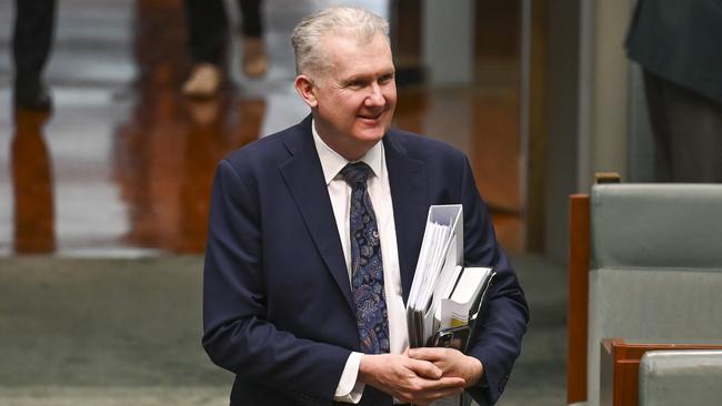 Tony Burke during Question Time at Parliament House in Canberra. Picture: NewsWire / Martin Ollman