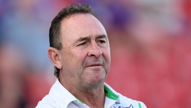 Ricky Stuart, coach of the Raiders. Photo by Brendon Thorne/Getty Images