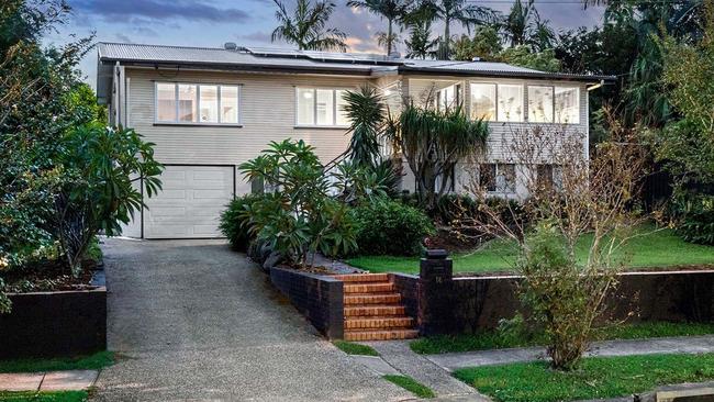 This three-bedroom house at 16 Cranbourne Street, Chermside West, is advertised for rent for $765 a week.