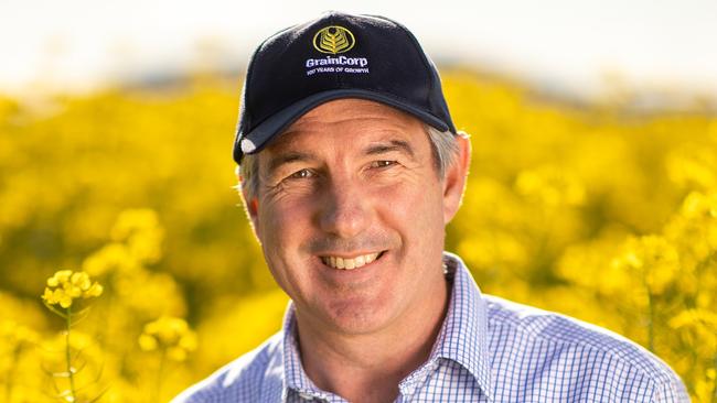 Robert Spurway, the CEO of Graincorp