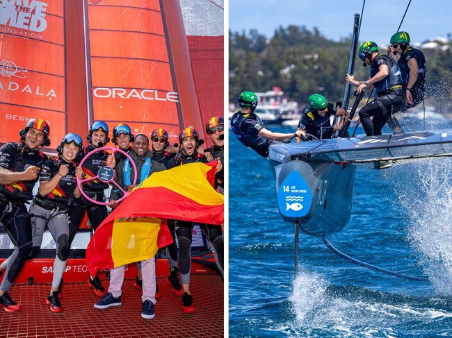 Spain nailed the start to win SailGP Bermuda.