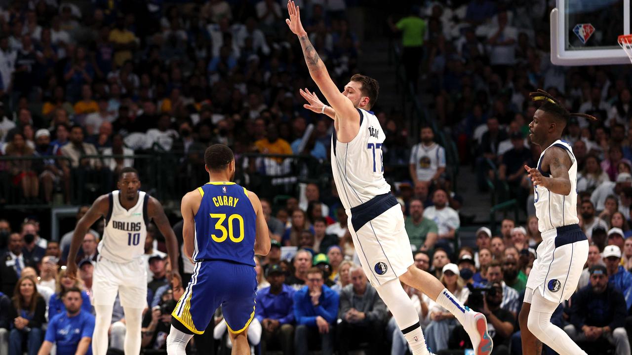 Luka Doncic is keeping the faith. Tom Pennington/Getty Images/AFP