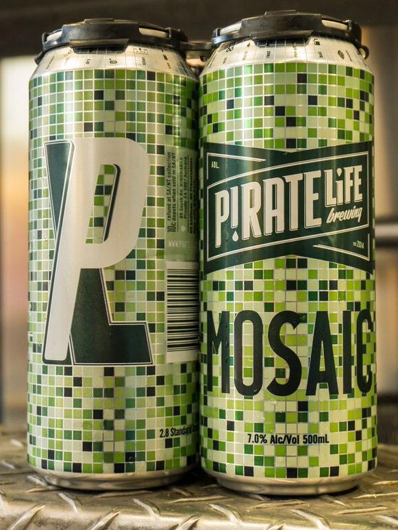 Pirate Life Brewin’s Mosaic IPA.