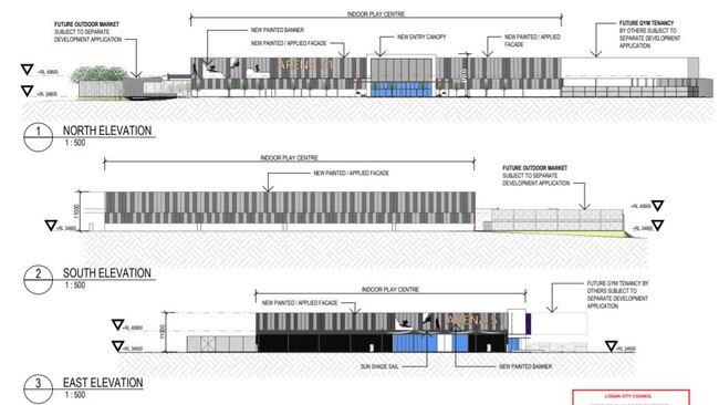 Plans for the Indoor Play Centre. Picture: Logan City Council Development Portal.