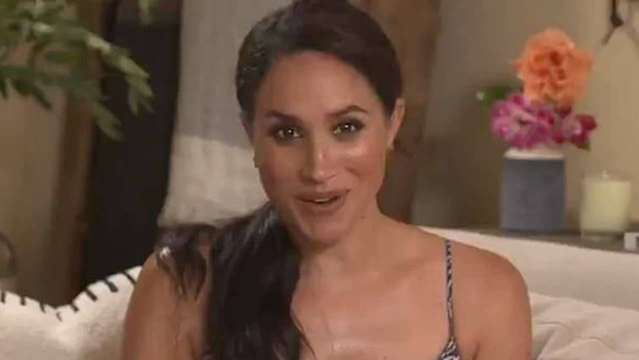 Meghan made the comments at Fortune's Most Powerful Women Next Gen Virtual Summit. Picture: Twitter.