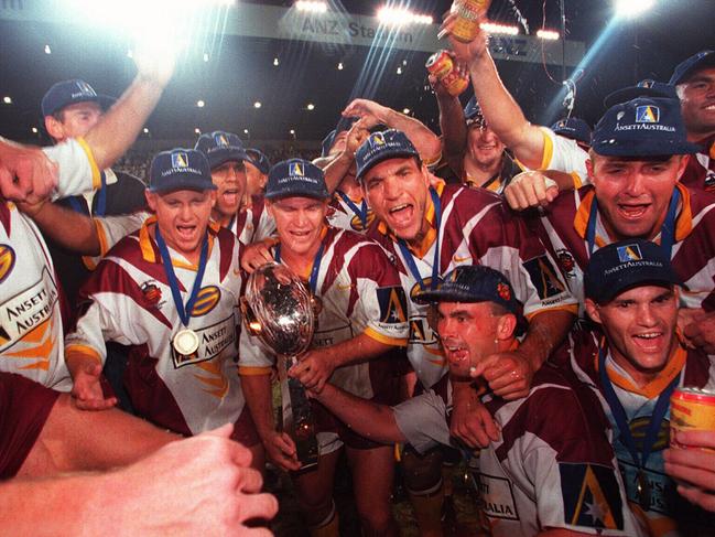 The Brisbane Broncos won the 1997 Super League Grand Final in what was then known as ANZ Stadium in Brisbane.