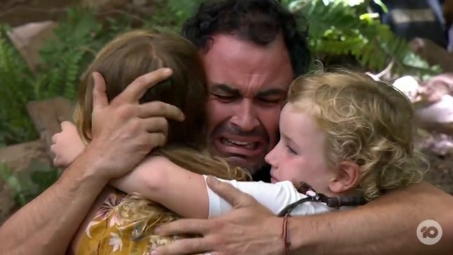 Miguel Maestre's emotional family reunion (I'm a Celebrity... Get Me Out of Here)