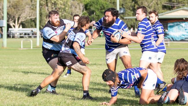 Byron Bay second-rower Will Aisake. Photo Ursula Bentley@CapturedAus