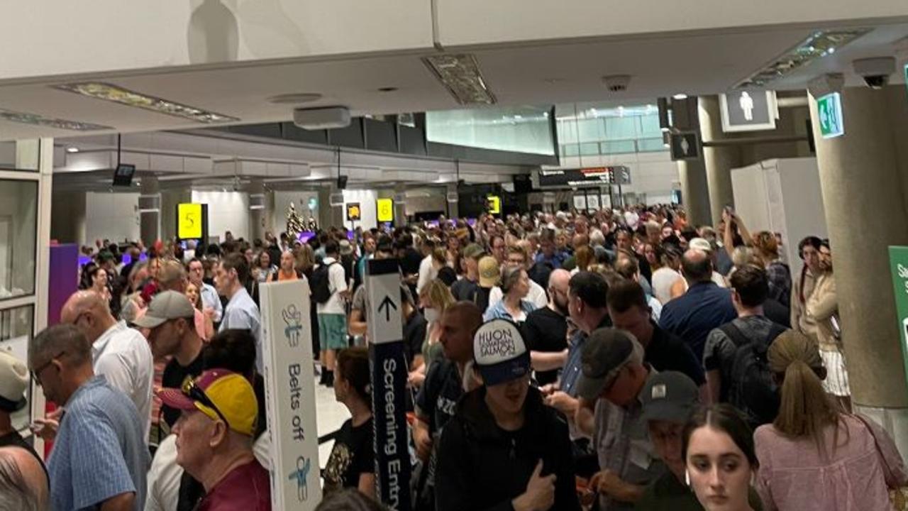 Brisbane Airport Corporation has launched an internal review into the incident. Picture: Twitter