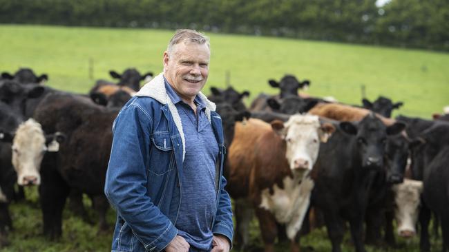 Big flavour: Johan Swanepoel set up a biltong kitchen on his business partner’s 120ha Angus farm in Trafalgar South. Pictures: ZOE PHILLIPS