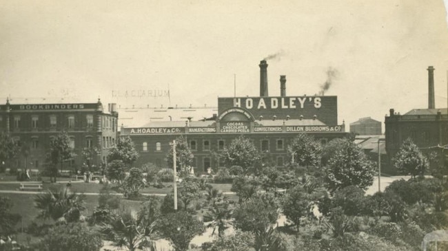 Southbank factories, 1900.