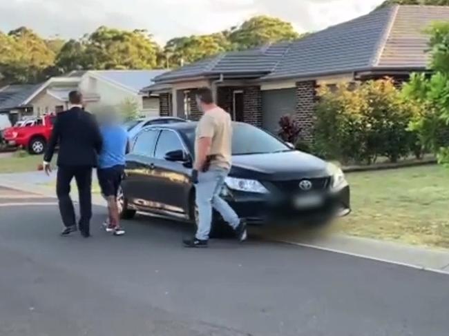 A man has been arrested in Coffs Harbour as inquiries continue into three armed robberies across Sydney. Source: Police Media