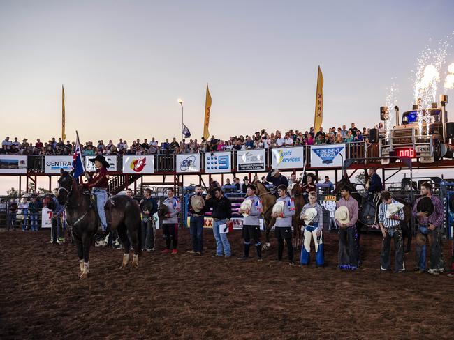 All the action at the sold-out 50th iteration of the Noonamah Tavern and Rodeo. Picture: Pema Tamang Pakhrin