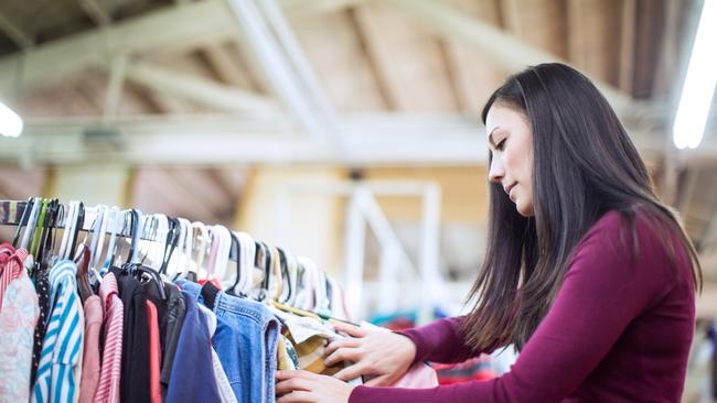 Thriftr links buyers with second-hand clothing shops across the country. Picture: iStock.