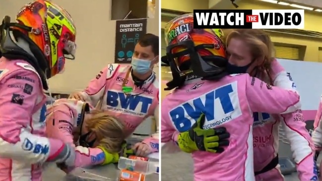 Heartbreaking image of Sergio Perez's final act before sad split