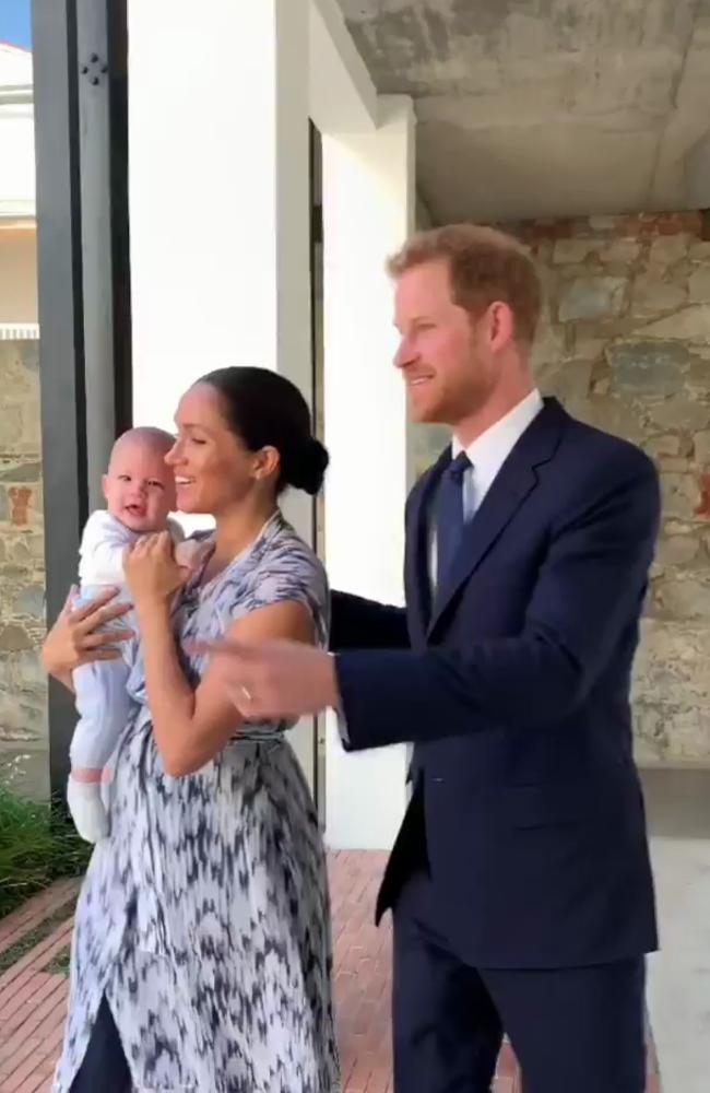 The Sussexes have been hailed ‘role models’ by the charity. Picture: Instagram