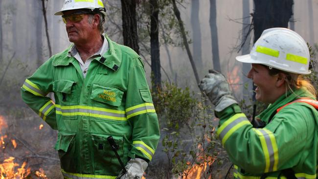 Some forest firefighters haven’t been paid overtime. File picture: Peter Ristevski