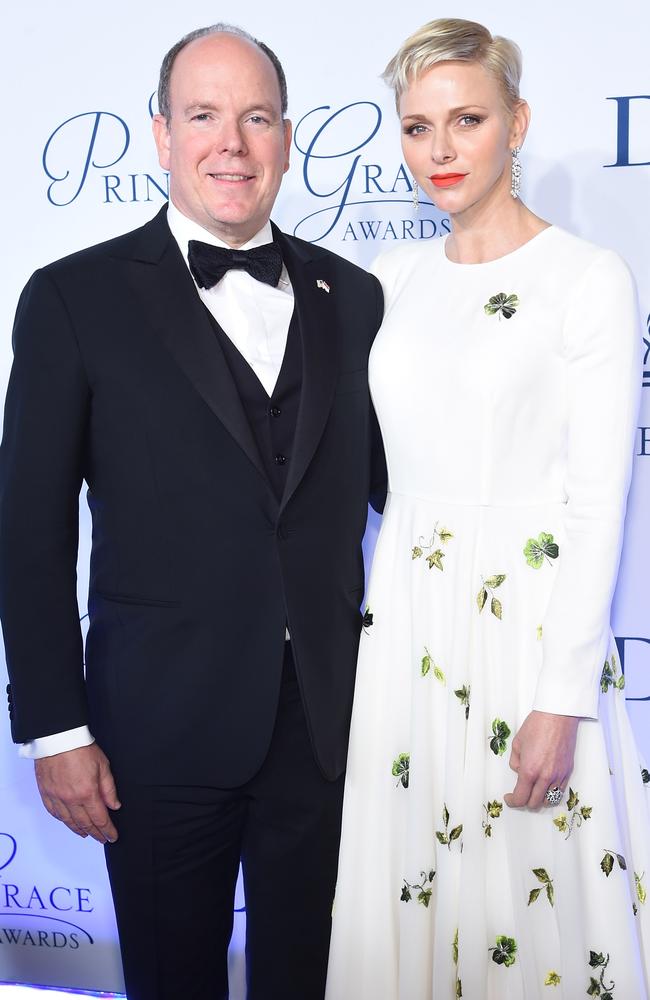 Prince Albert and Princess Charlene of Monaco have been married for ten years. Picture: Getty Images.