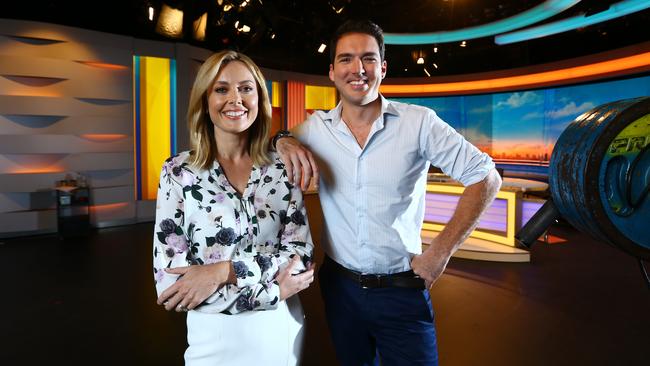 There are suggestions he will be dropped from Weekend Today, who he co hosts alongside Allison Langdon. Picture: Britta Campion