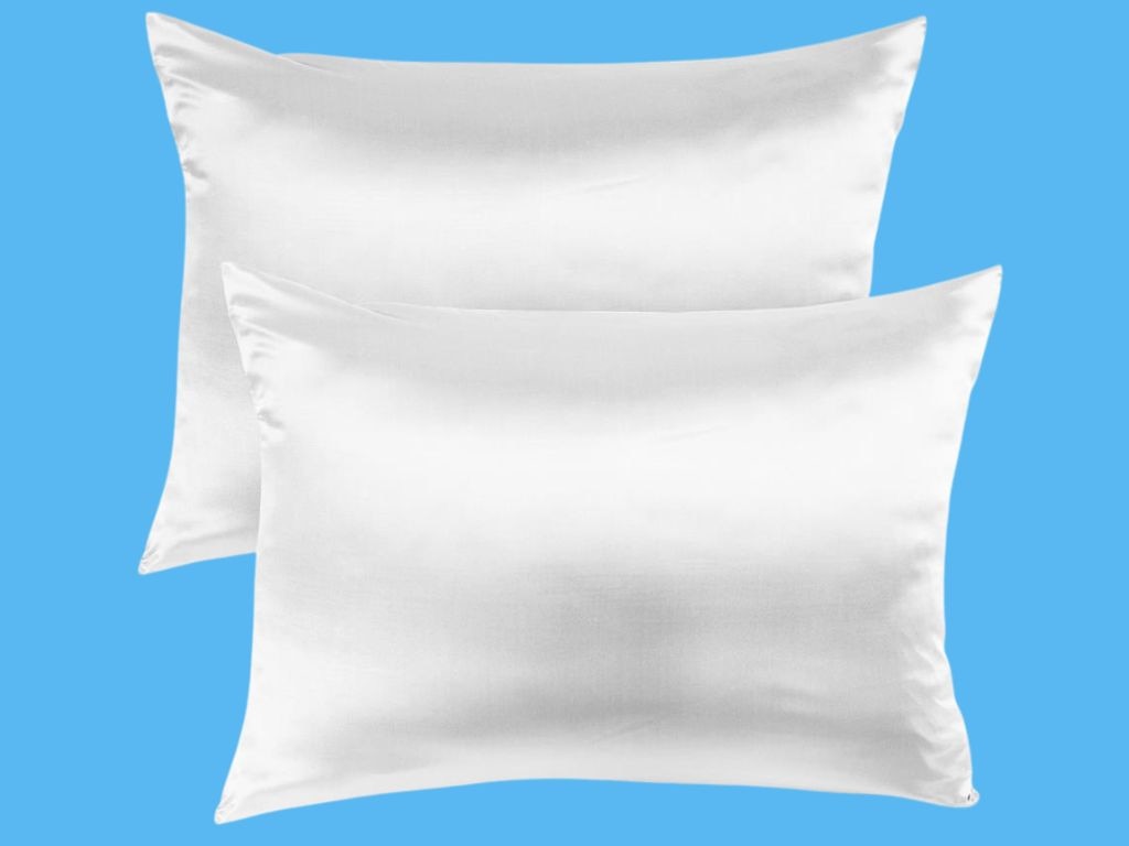 We've spotted a range of silk pillowcases for just $25.