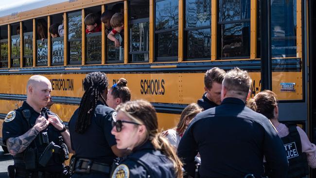 The suspect was identified as a 28-year-old who once attended the school, authorities said. Picture: Getty Images