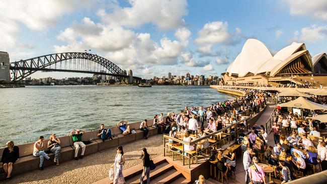 The Opera Bar will be a sea of pink for the four-day festival.