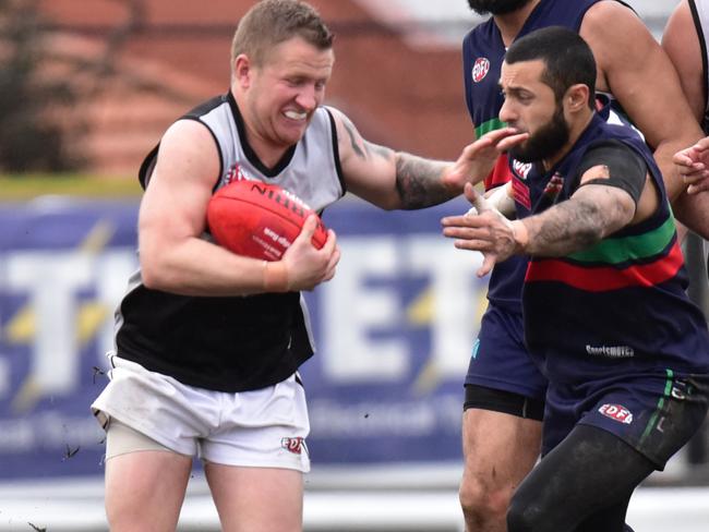 Harley Short is one of Roxburgh Park's star midfielders. Picture: Jamie Morey