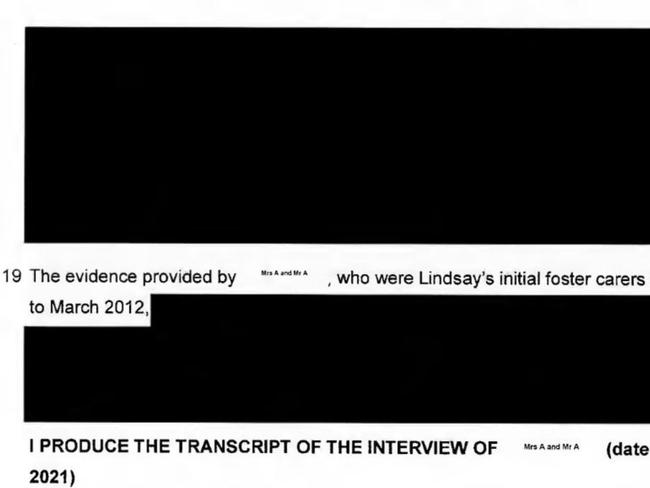 The inquest investigating the disappearance of three-year-old William Tyrrell has censored over 150 pages of evidence.