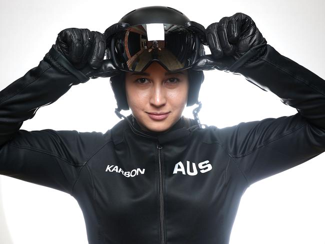 Australian Winter Olympic snowboard cross athlete Belle Brockhoff.