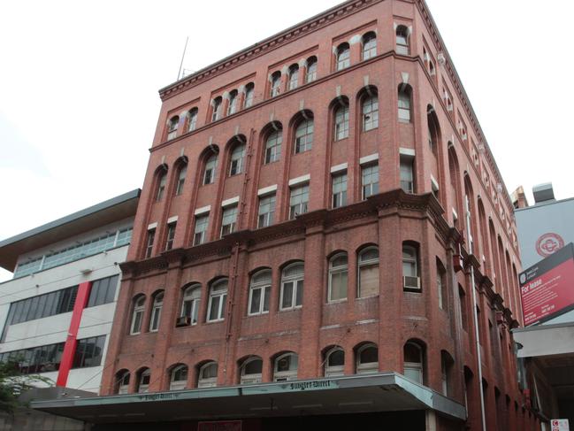 Waltons Building at Wickham Street (Between Brunswick St and Overells lane - between Westpac and Chinese Club of Australia).  Mayor wants to change 5 things in Brisbane Photographer Philip Norrish