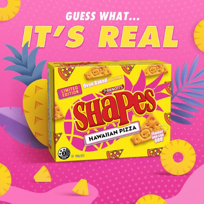 Arnott’s has confirmed the Shapes ‘prank’ is actually real.