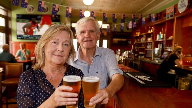 Lorraine and Alan George have fought hard to save the Royal Oak. Lorraine is an ancestor of William Tunks, who built the pub almost 200 years ago. Picture: Angelo Velardo