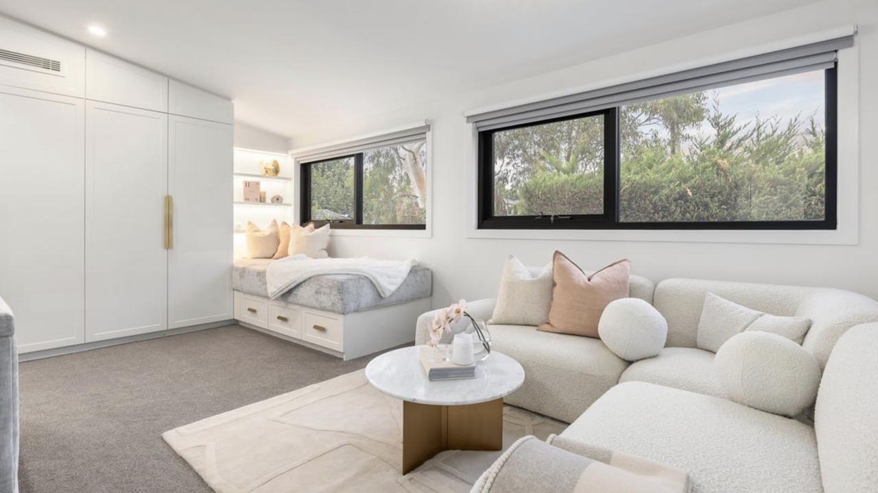 Spacious and light-filled children’s bedrooms.