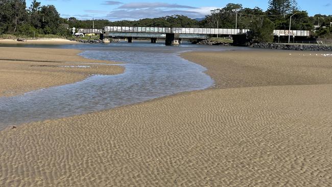 The bridge over Coffs Creek which links the Park Beach and jetty areas at Coffs Harbour. Picture: Janine Watson