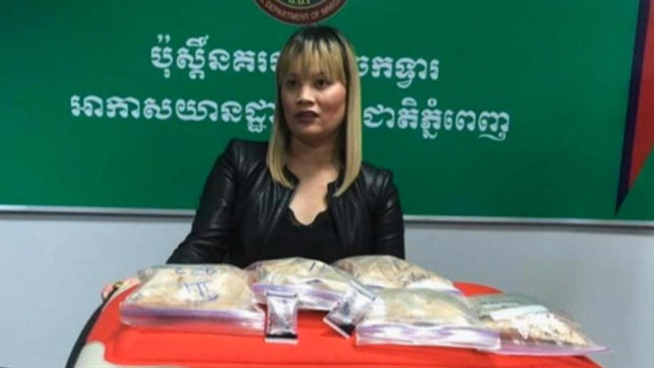 Australian charged with drug trafficking in Cambodia